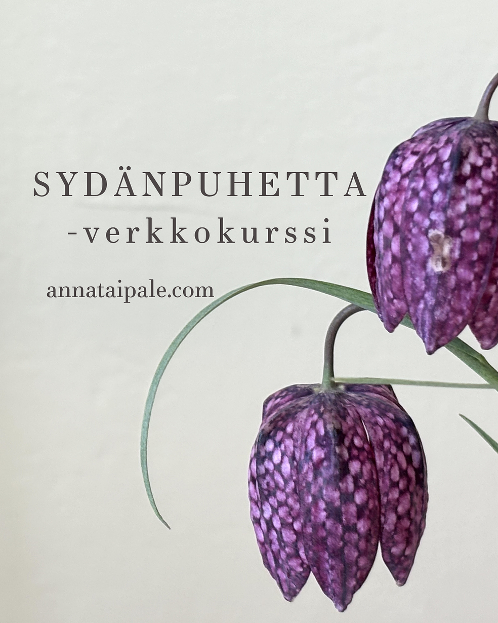 Sydänpuhetta -verkkokurssi ENNAKKOALE by Paradise Found Oy